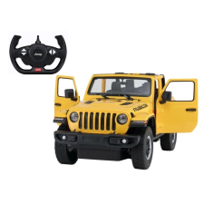  R/C dzsip Jeep Wrangler Rubicon sárga 1:14 méretarányban távirányítós modell
