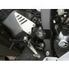R&G RACING Aero Crash Protectors Fekete Kawasaki ZX6R 636 bukógomba R&G RACING  Vázak, idomok, kiegészítők Védőelemek Motorvédők