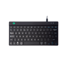 R-GO Tools R-Go Tastatur Compact Break UK-Layout                schwarz (RGOCOUKWDBL) billentyűzet