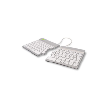 R-GO Tools R-Go Tastatur Split Break US-Layout Bluetooth          weiß (RGOSBUSWLWH) billentyűzet