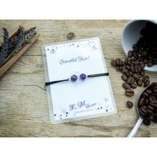 R.M.ékszer Szeretlek Tesó ametiszt angyal karkötő karkötő