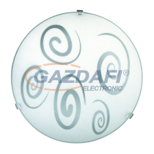 RÁBALUX 1822 Spiral mennyezeti lámpa D25 E27 60W fehér 230V világítás