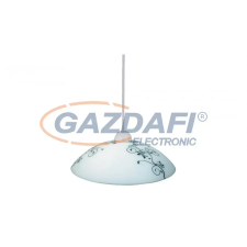 RÁBALUX 1848 Bloomy függeszték D30 E27 60W, fehér 230V világítás