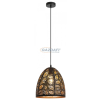 RÁBALUX 2277 Manorca függeszték E27 1x40W, fekete/arany 230V