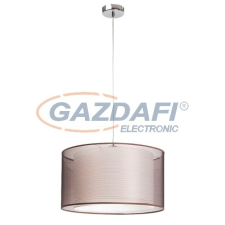 RÁBALUX 2632 Anastasia függeszték. E27 max 60W króm/barna 230V világítás