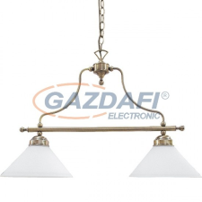 RÁBALUX 2707 Marian 2 ágú függeszték E27 2x60W bronz 230V világítás