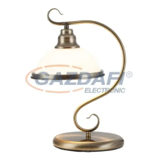 RÁBALUX 2752 Elisett asztali lámpa E27 1x60W bronz 230V világítás
