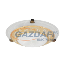 RÁBALUX 3714 Laretta mennyezeti lámpa D40 E27 2x60W bronz köröm 230V világítás