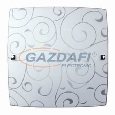 RÁBALUX 3854 Harmony lux mennyezeti lámpa 300x300 E27 60Wkróm/fehér 230V világítás