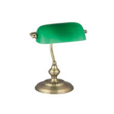 RÁBALUX 4038 BANK Asztali lámpa E27 1X60W, bronz világítás