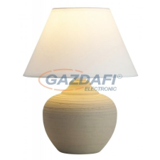 RÁBALUX 4391 Molly kerámia asztali lámpa E14 40W bézs/fehér 230V világítás