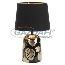 RÁBALUX 4549 Sonal asztali lámpa E14 1XMAX 40W arany/fekete 230V világítás
