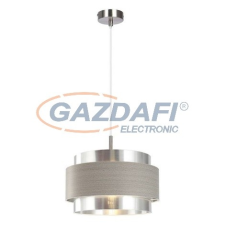 RÁBALUX 5383 Basil Függeszték E271XMAX 40W króm/ ezüst tölgy 230V világítás