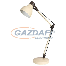 RÁBALUX 6410 Carter,asztali lámpa E14 1X MAX 11W,bézs/barna 230V világítás