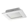 RÁBALUX 71236 Shaun2 LED mennyezeti lámpa, süllyesztett 3W,4000K,fehér,négyzet 230 lm 4000K 230V, 50Hz IP20 25000h