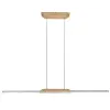 RÁBALUX 72084 Tamur, függeszték, beltéri. LED26W, L110cm,fa/fehér 4000K 2250lm 'F'