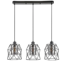 RÁBALUX 72113 Emrys, függeszték, beltéri. E27 3xMAX40W, L57,5cm világítás