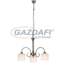 RÁBALUX 7275 Edith klasszik függeszték, 3x60W,a.sárgaréz 230V A++ -&gt; E világítás