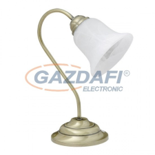 RÁBALUX 7372 Francesca asztali lámpa E14 40W bronz 230V világítás