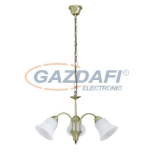 RÁBALUX 7373 Francesca 3 ágú csillár E14 3x40W bronz 230V A++ -&gt; E világítás