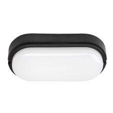 RÁBALUX 7409 Hort,kül.fali/menny.LED15W,fekete,ovális kültéri világítás