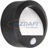 RÁBALUX 7969 Amarillo kültéri fali lámpa, mozgásérzékelős,fekete, LED 1,5W 230V 3000K 50lm