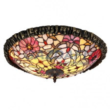 RÁBALUX 8087 Mirella mennyezeti lámpa D44 E27 2x60W tiffany 230V világítás