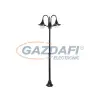 RÁBALUX 8248 Konstanz 3 ágú állólámpa 2,2m E27 3x100W fekete IP44 230V
