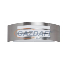 RÁBALUX 8410 Roma kültéri fali lámpa E27 14W inox IP44 LED 230V kültéri világítás