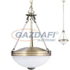 RÁBALUX 8547 Marlene függeszték E27 2x60W bronz 230V világítás
