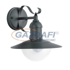 RÁBALUX 8682 Oslo kültéri fali lámpa E27 60W matt zöld IP44 230V kültéri világítás