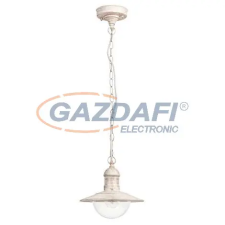 RÁBALUX 8740 Oslo kültéri függeszték E27 60W feh-arany IP44 230V kültéri világítás