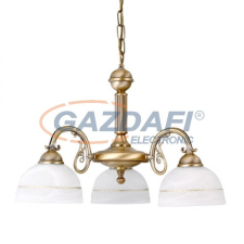 RÁBALUX 8813 Flossi 3 ágú csillár E27 3x40W bronz 230V A++ -> E világítás