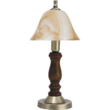 Rabalux Asztali lámpa h37,5cm bronz/dió/barna alabástrom Rustic3 7092 Rábalux világítás