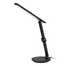 RÁBALUX Asztali lámpa RÁBALUX Isak LED 9W műanyag fekete világítás