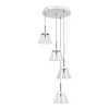 RÁBALUX Aviana LED-es függeszték (24W) - fehér-bronz