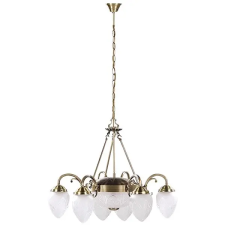 Rabalux - Csillár láncon 6xE14/40W+2xE27/60W világítás