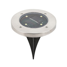 RÁBALUX DANNET talajba süllyeszthető Szolár lámpa, szatén, IP44 kültéri világítás