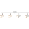 RÁBALUX KAREN LED 4-ES SPOT 4X4W IP20 61X12X13CM FÉM/MŰANYAG FEHÉR