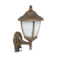 Rabalux Kültéri fali lámpa  érzékelős 1xE27/60W/230V IP43 arany kültéri világítás