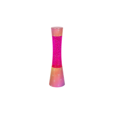 RÁBALUX Minka lávalámpa dekor rózsaszín 39,5 cm Rábalux 7027 világítás