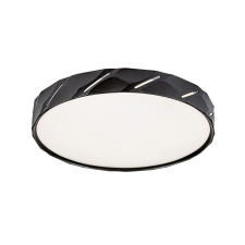 RÁBALUX Nessira beltéri mennyezeti LED lámpa 25W 39cm IP20 - matt fekete világítás