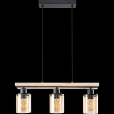 RÁBALUX NIYLAH FÜGGESZTÉK E27 3X25W IP20 55X120CM FA-FEKETE világítás