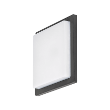 RÁBALUX Ontario LED kültéri fali lámpa, 8W, szürke (7204) kültéri világítás