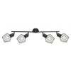 RÁBALUX Rábalux 3537 Belano,Spot, E27 4x MAX 40W,fekete