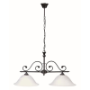 RÁBALUX Rábalux Dorothea matt fekete-fehér alabástrom csillár (RAB-7777) E27 2 izzós IP20