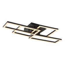 RÁBALUX Rábalux Drusus fekete LED mennyezeti lámpa (RAB-71389) LED 1 izzós IP20 világítás