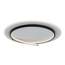 RÁBALUX Rábalux Niloo fekete LED mennyezeti lámpa (RAB-71366) LED 1 izzós IP20 világítás