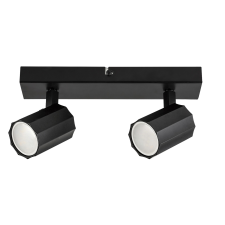 RÁBALUX Rábalux Rogelio matt fekete mennyezeti spotlámpa (RAB-73024) GU10 2 izzós IP20 világítás