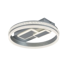 RÁBALUX Rábalux Roxana ezüst-fehér mennyezeti lámpa (RAB-6830) LED 1 izzós IP20 világítás